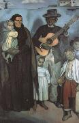 Emile Bernard Spanish Musicians (mk19) oil on canvas